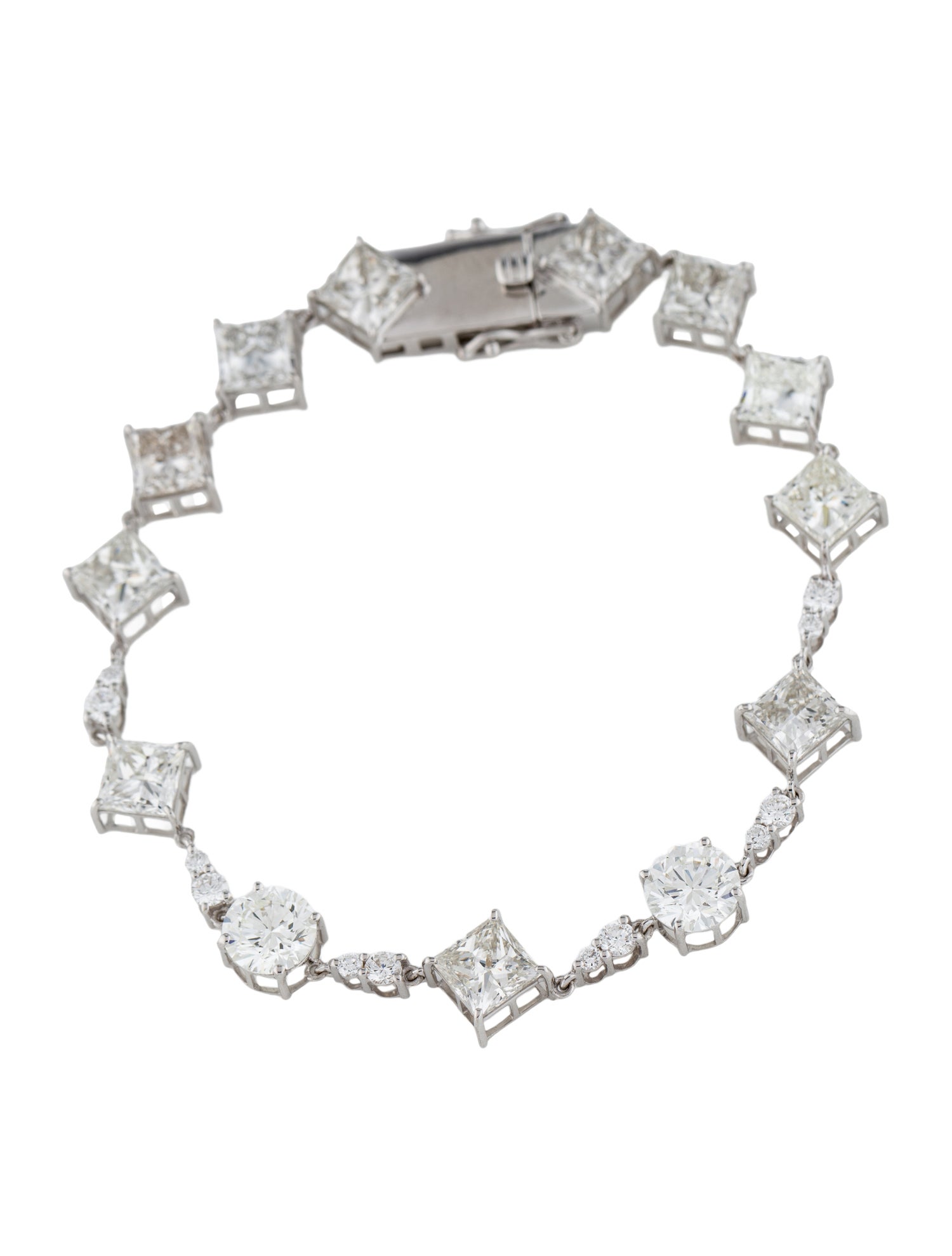 Bracelet 14K Lab-Grown Diamond Link Bracelet