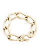 Bracelet 14K Twisted Open Curb Chain Link Bracelet