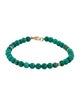 Bracelet 14K Turquoise Bead Strand Bracelet