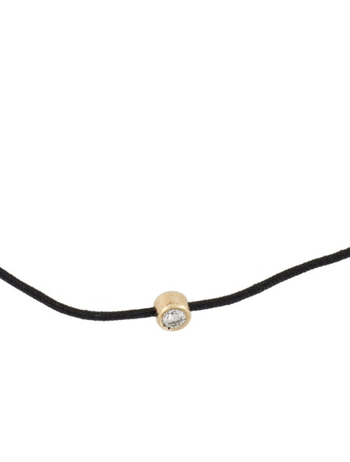 Bracelet 14K Diamond Cord Wrap Bracelet