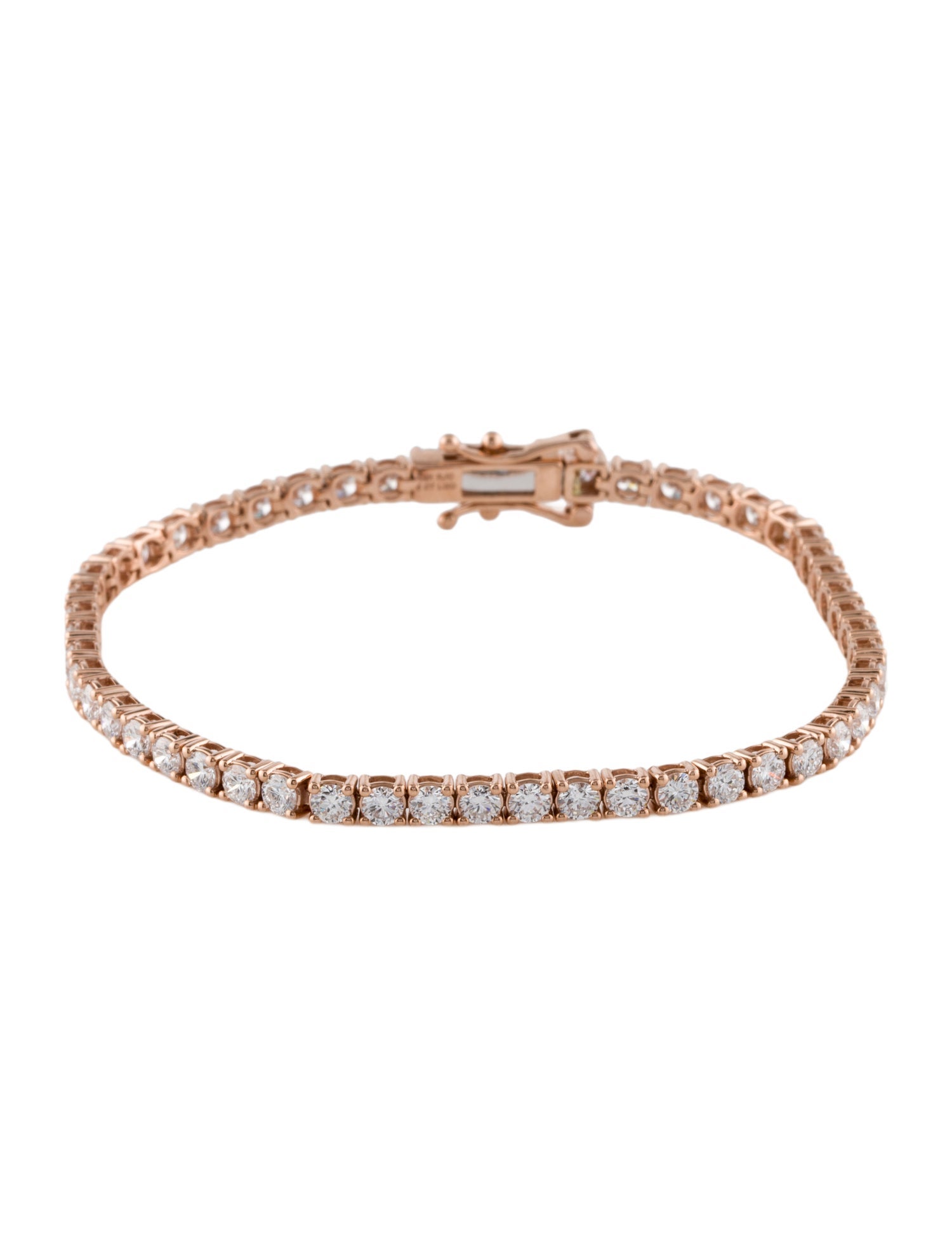 Bracelet 14K 5.0ctw Lab-Grown Diamond Tennis