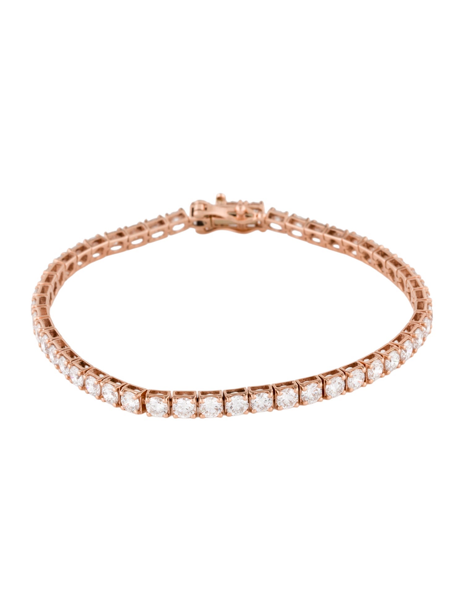 Bracelet 14K 7.0ctw Lab-Grown Diamond Tennis Bracelet