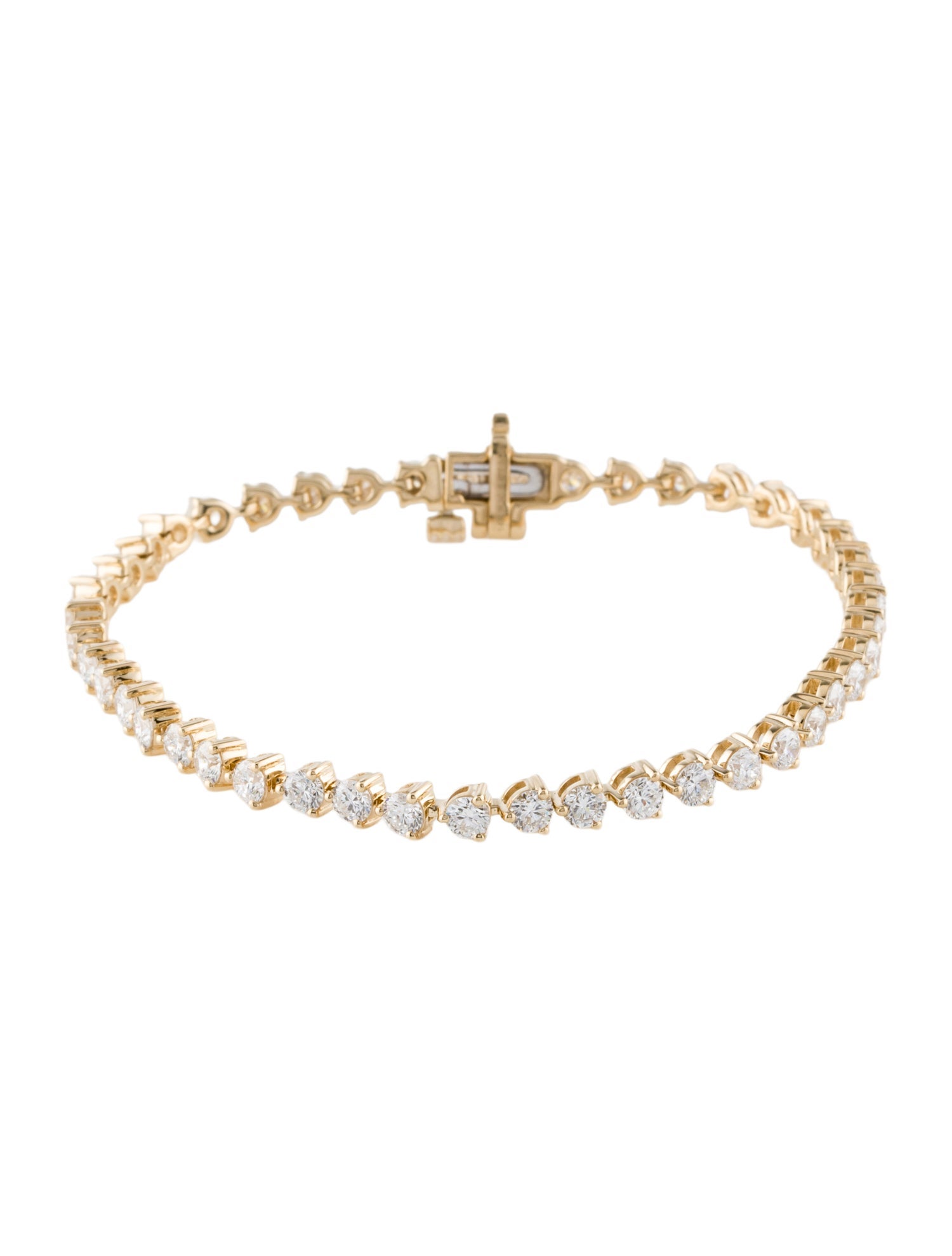 Bracelet 14K 5.0ctw Lab-Grown Diamond Tennis