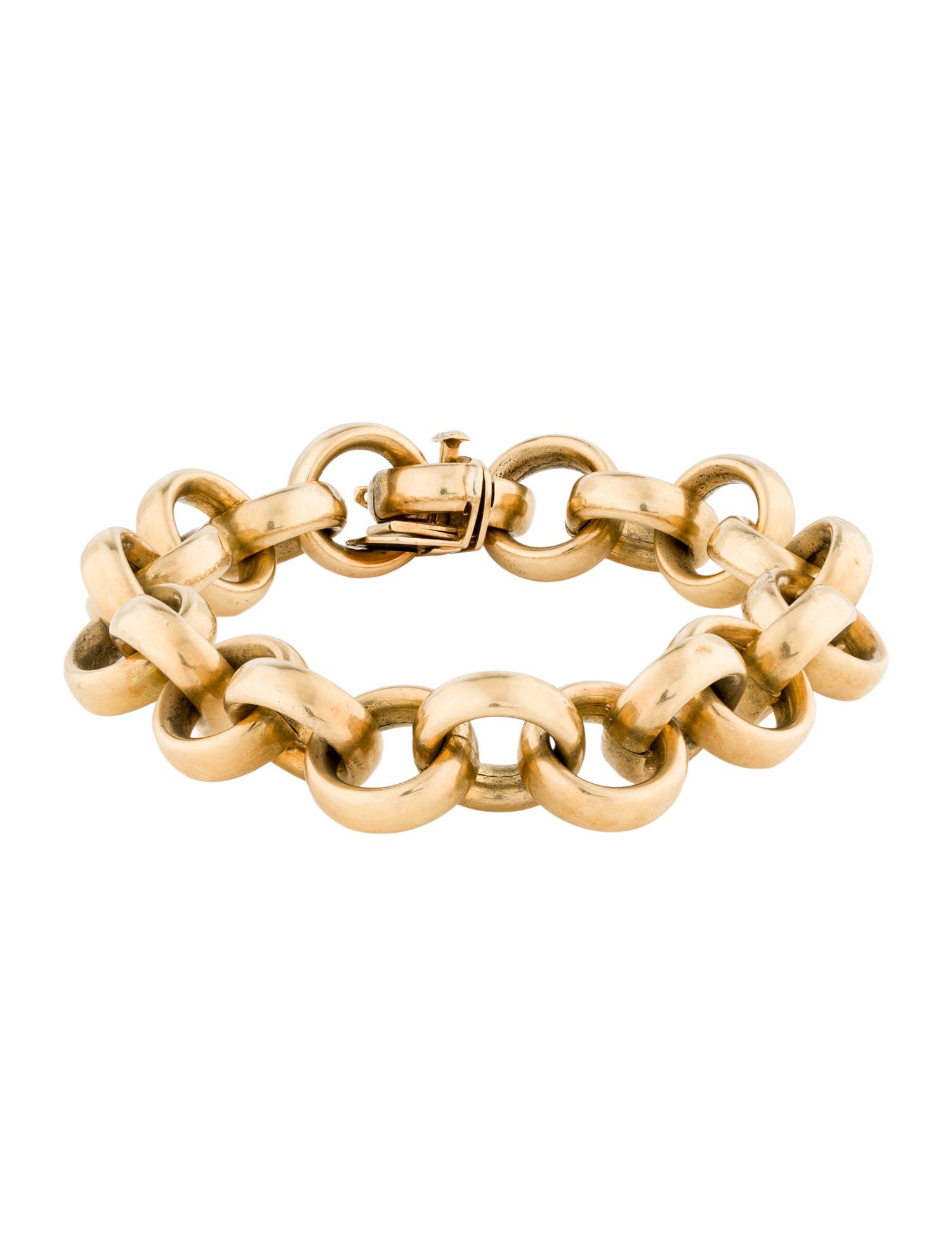 Bracelet 18K Round Link