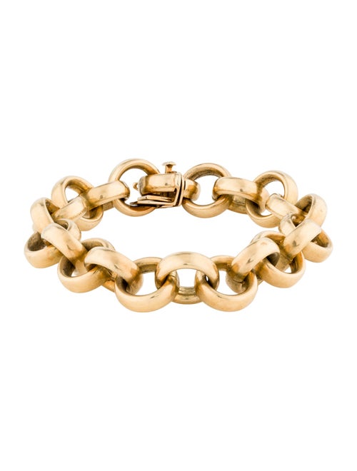 Bracelet 18K Round Link Bracelet