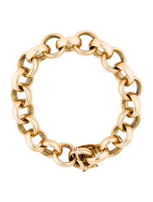 Bracelet 18K Round Link Bracelet