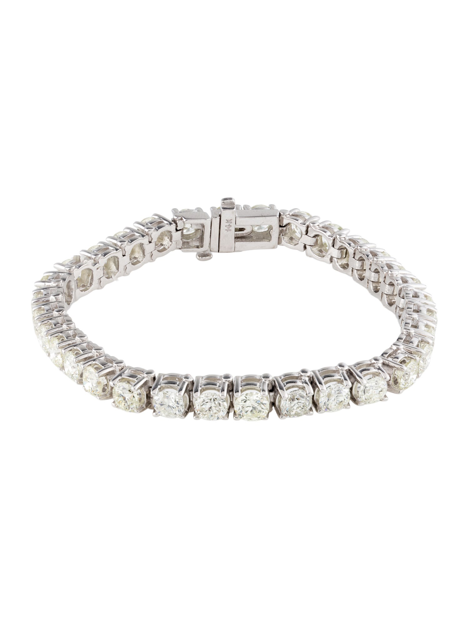 Bracelet 14K 11.52ctw Diamond Tennis