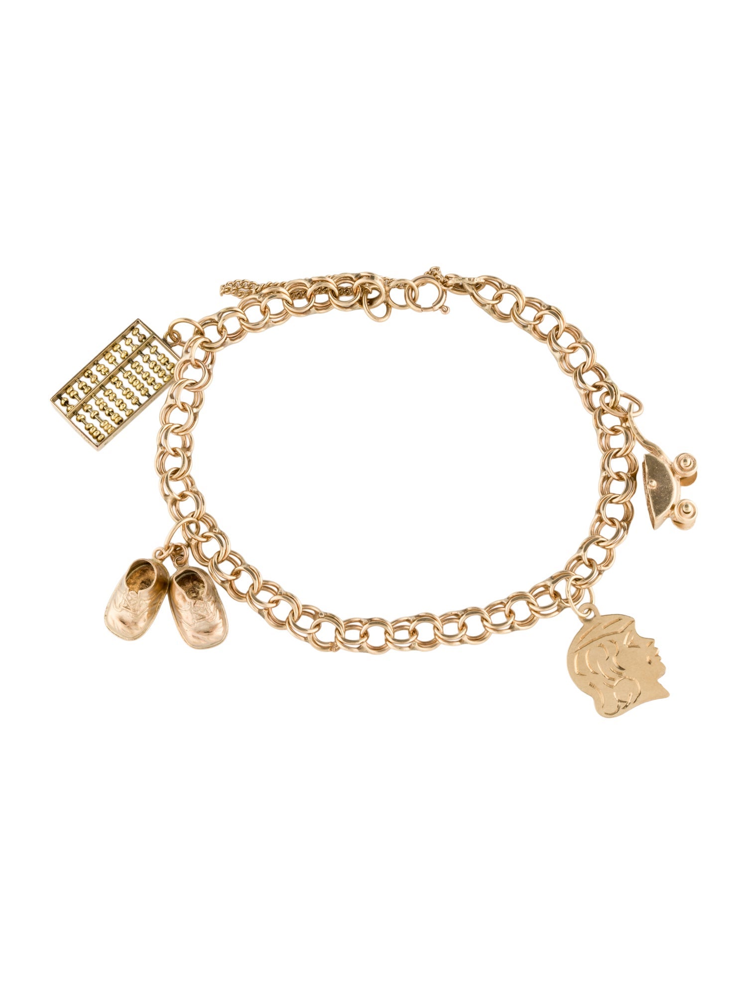 Bracelet 14K Baby Motif Charm
