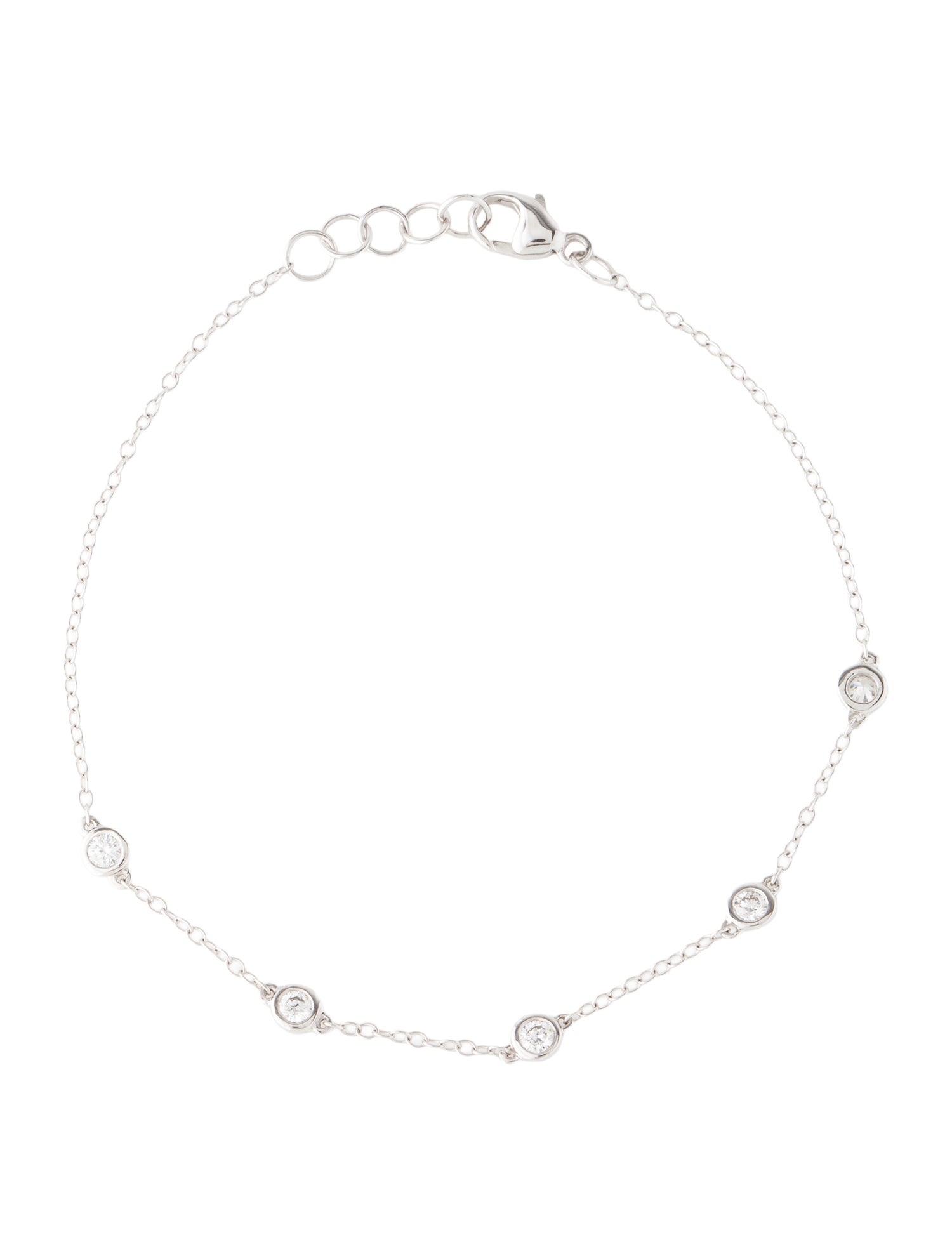 Bracelet 14K Lab-Grown Diamond Station