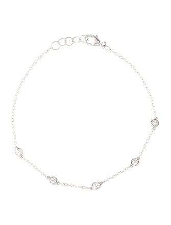 Bracelet 14K Lab-Grown Diamond Station Bracelet