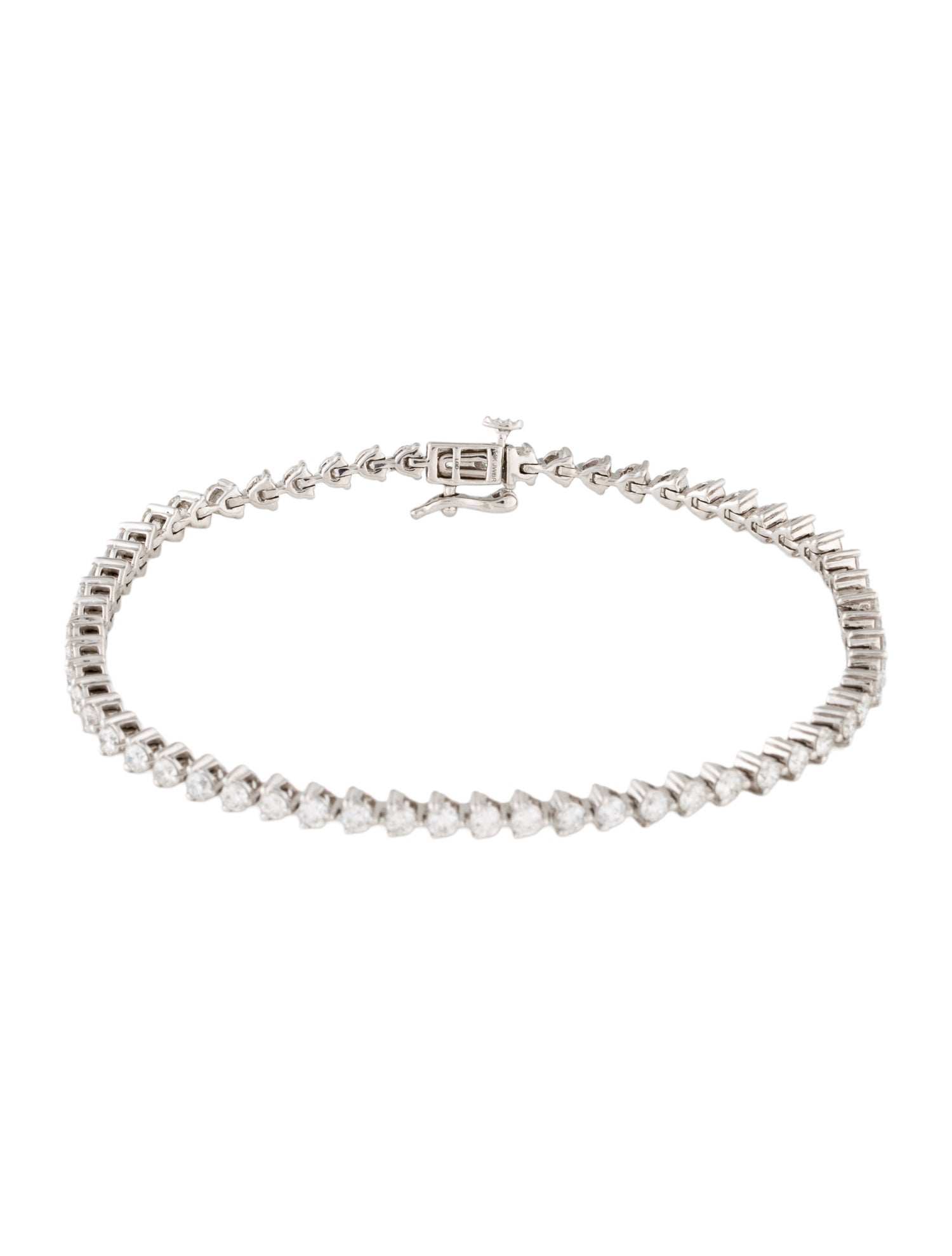 Bracelet 14K 3.78ctw Lab-Grown Diamond Tennis