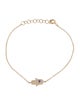 Bracelet 14K Diamond & Sapphire Hamsa Bracelet