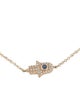 Bracelet 14K Diamond & Sapphire Hamsa Bracelet