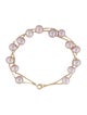 Bracelet 14K Cultured Pearl Two-Strand Station Bracelet