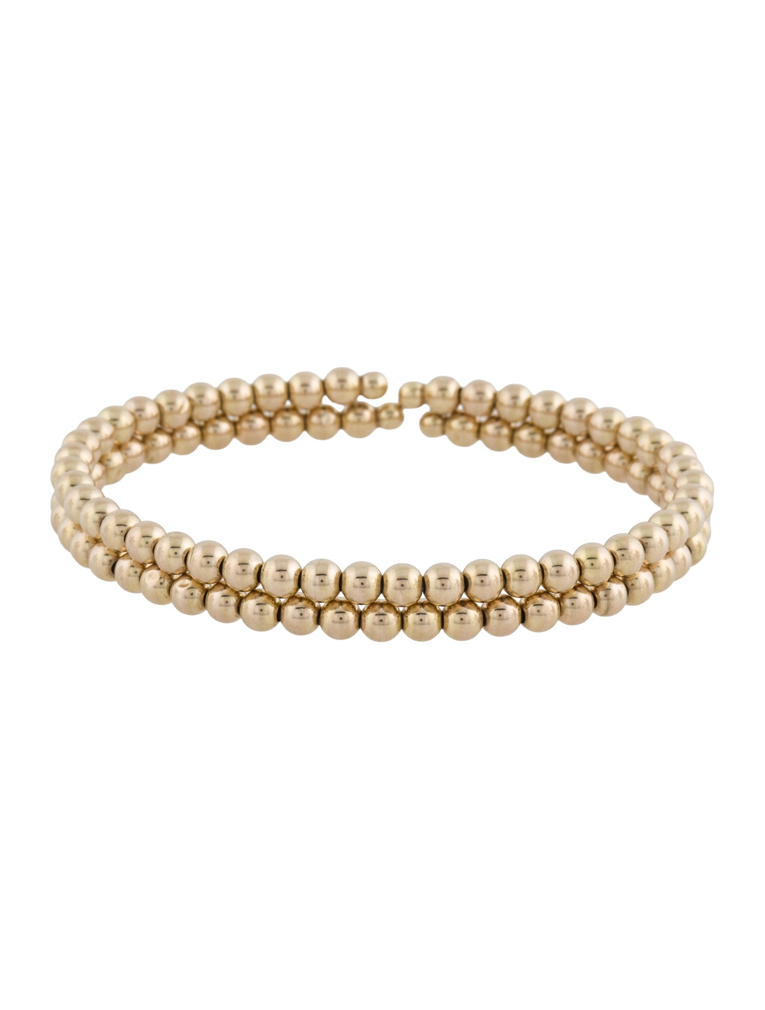 Bracelet 10K Beaded Cuff Set