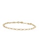 Bracelet 10K Hollow Link Chain Bracelet