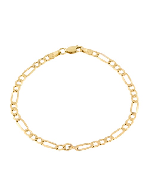 Bracelet 10K Figaro Link Bracelet