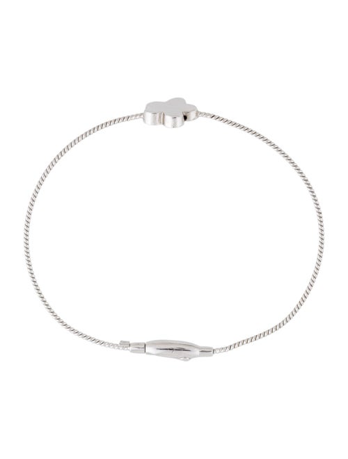 Bracelet 18K Flower Wire Bangle Bracelet