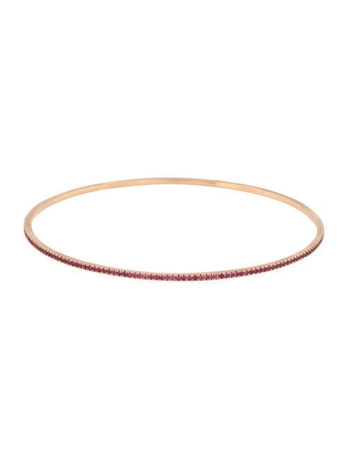 Bracelet 18K Ruby Bangle Bracelet