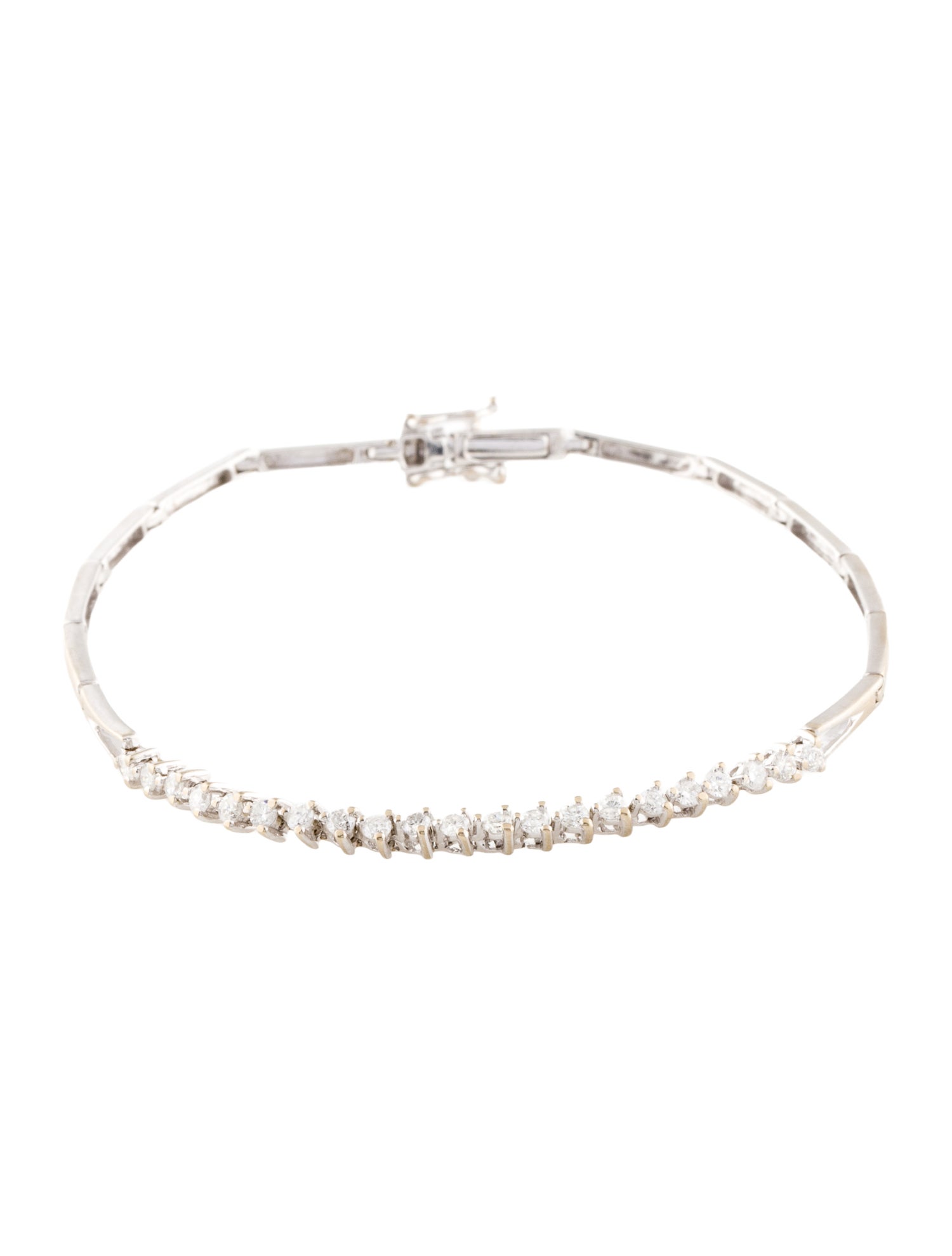 Bracelet 18K Diamond Link Bracelet