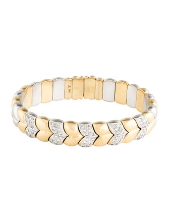Bracelet 18K Diamond Flex Cuff