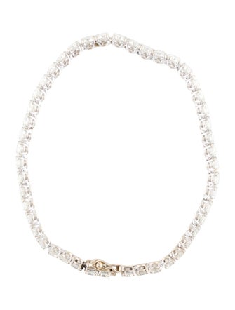 Bracelet 18K 9.87ctw Diamond Tennis Bracelet