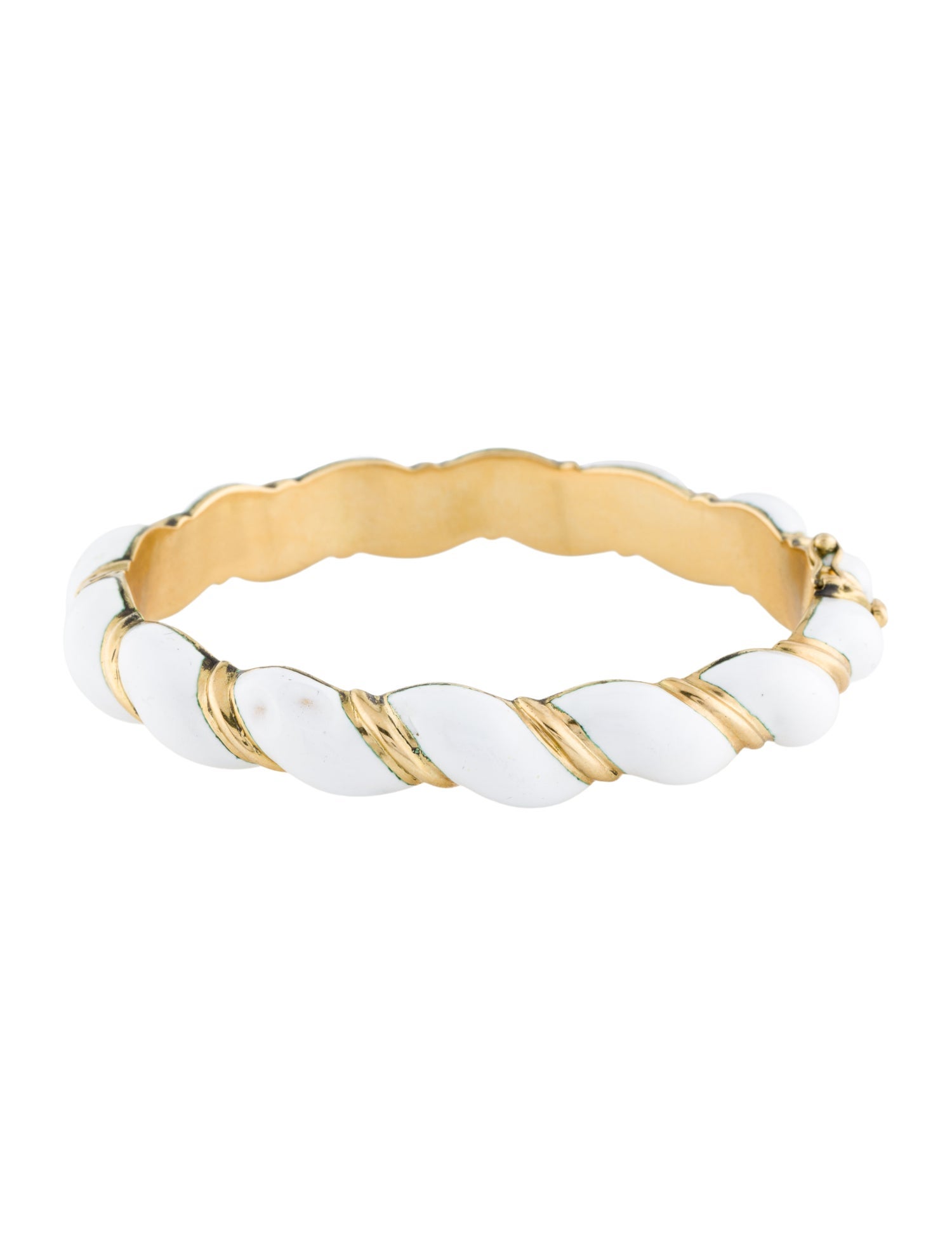 Bracelet 18K Enamel Bangle