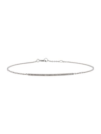 Bracelet 14K Diamond Bar Bracelet