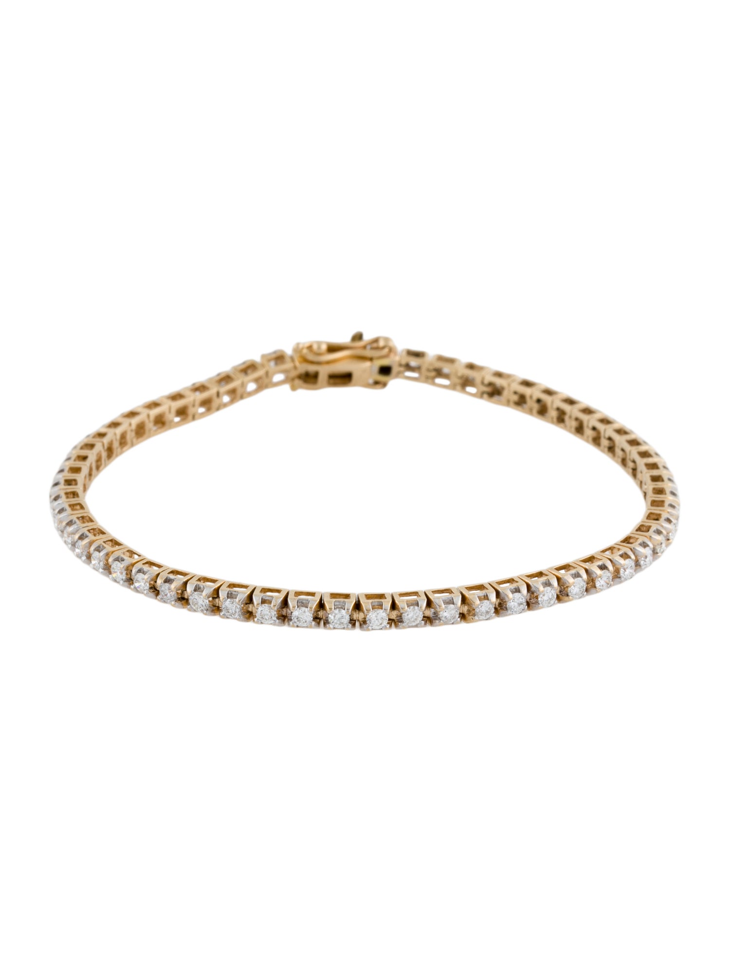 Bracelet 14K 1.99ctw Diamond Link