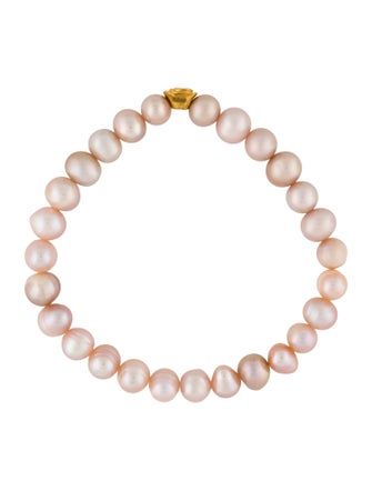 Bracelet 24K Pearl Bead Bracelet