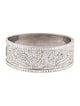 Bracelet 18K 7.64ctw Diamond Hinged Bangle Bracelet