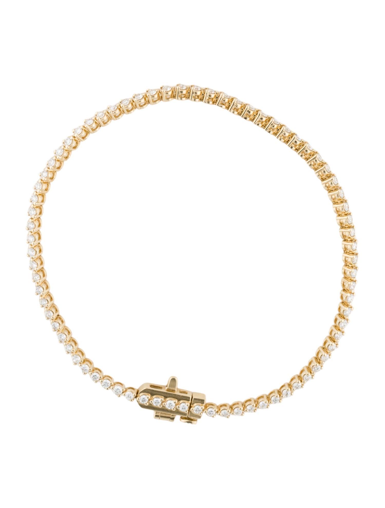 Bracelet 14K 1.12ctw Lab-Grown Diamond Tennis