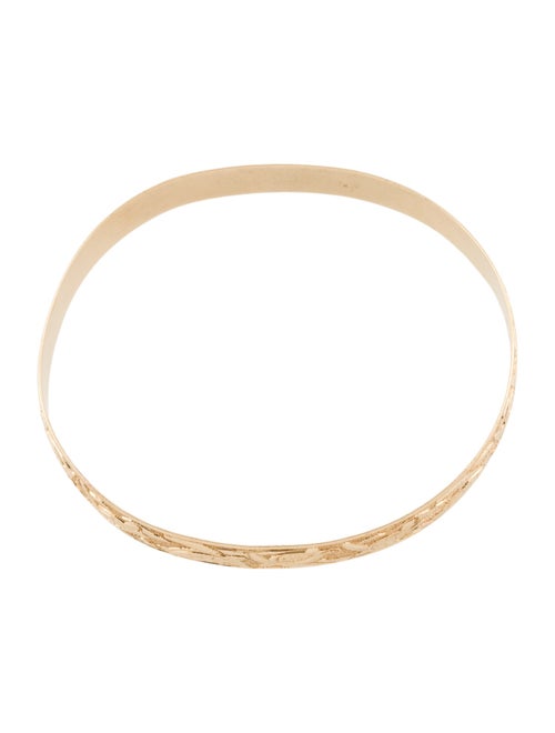 Bracelet 14K Turtle Bangle Bracelet