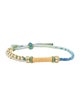 Bracelet 24K Tube Bead Cord Bracelet