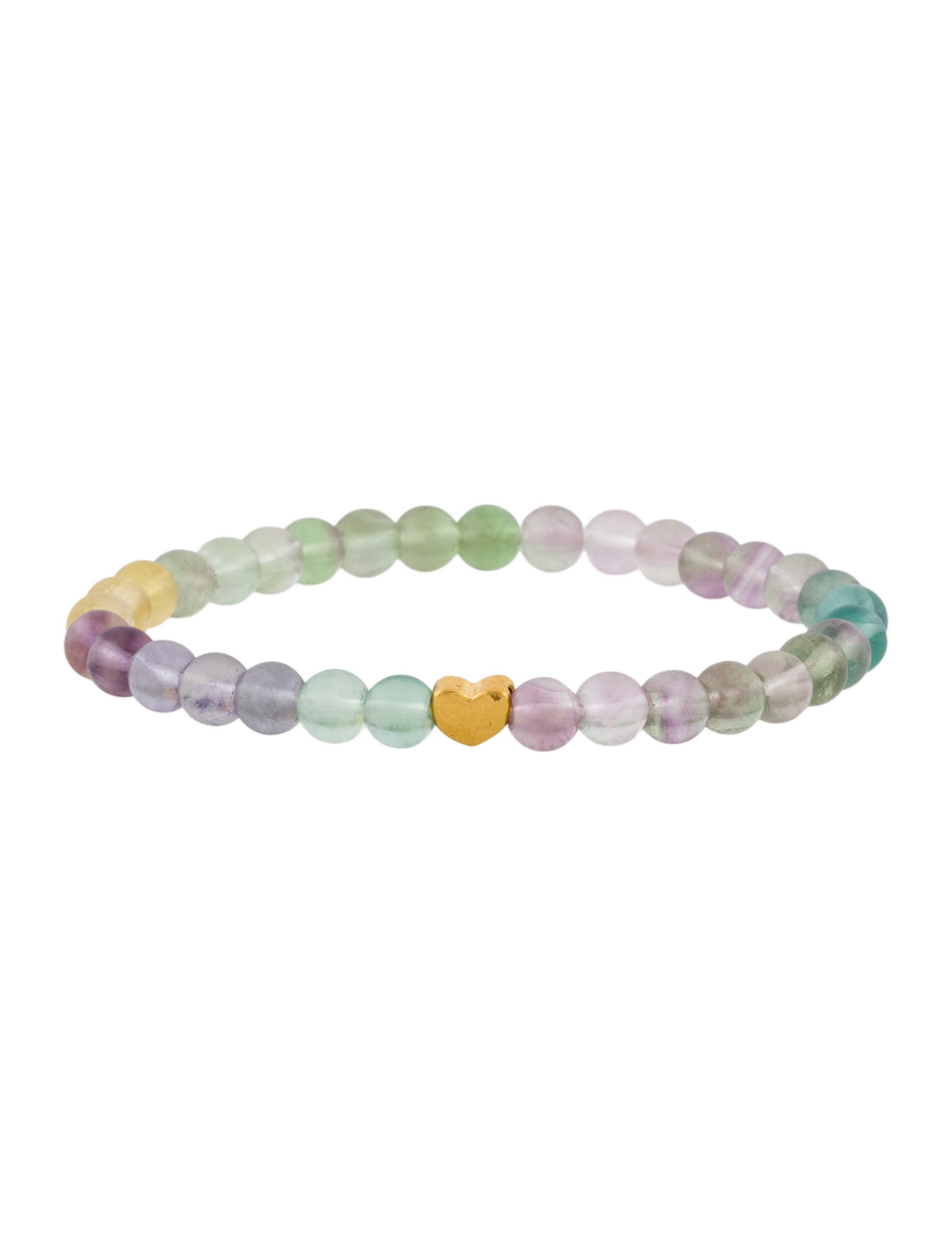 Bracelet 24K Fluorite Bead