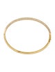 Bracelet 14K 1.43ctw Diamond Hinged Bangle