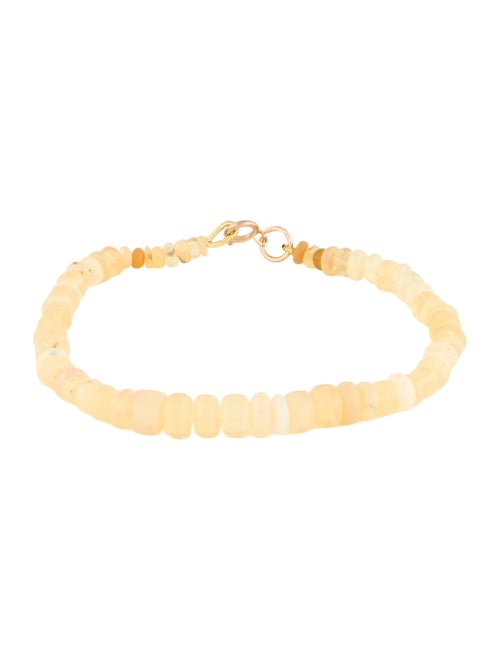 Bracelet 14K Opal Graduated Bead Bracelet