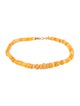 Bracelet 14K Fire Opal Bead Bracelet