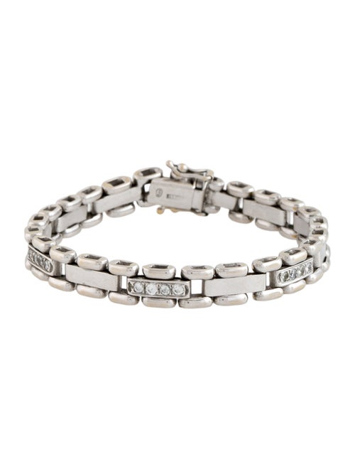 Bracelet 14K Diamond Link Bracelet