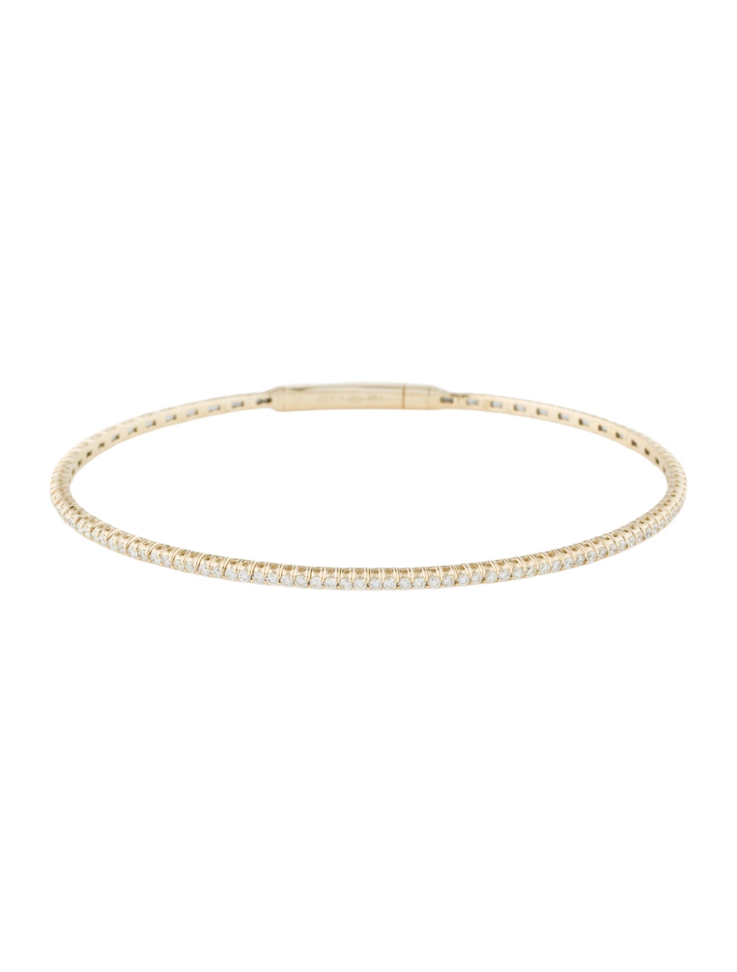 Bracelet 14K Diamond Flex Bangle