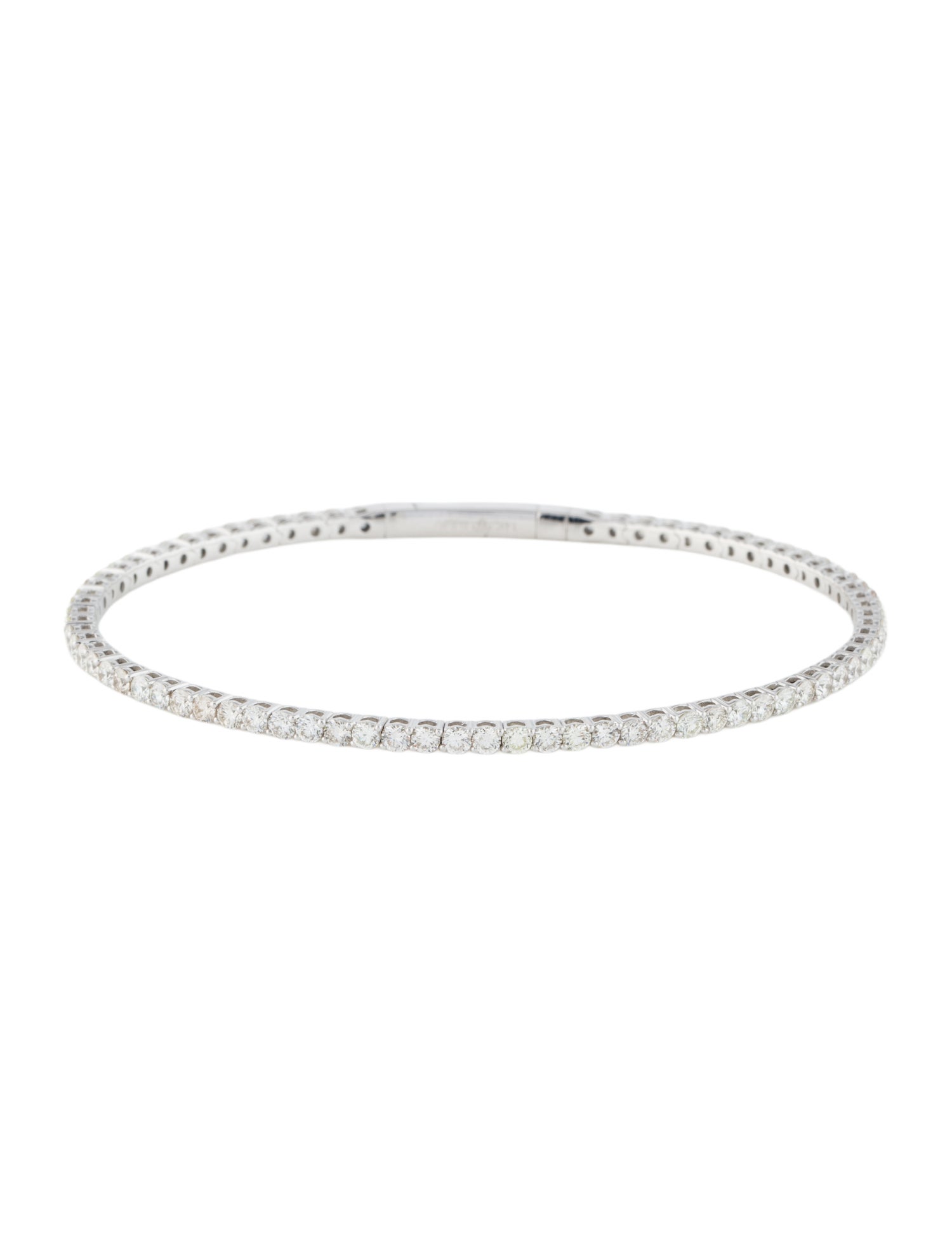 Bracelet 14K 2.90ctw Diamond Flex Bangle