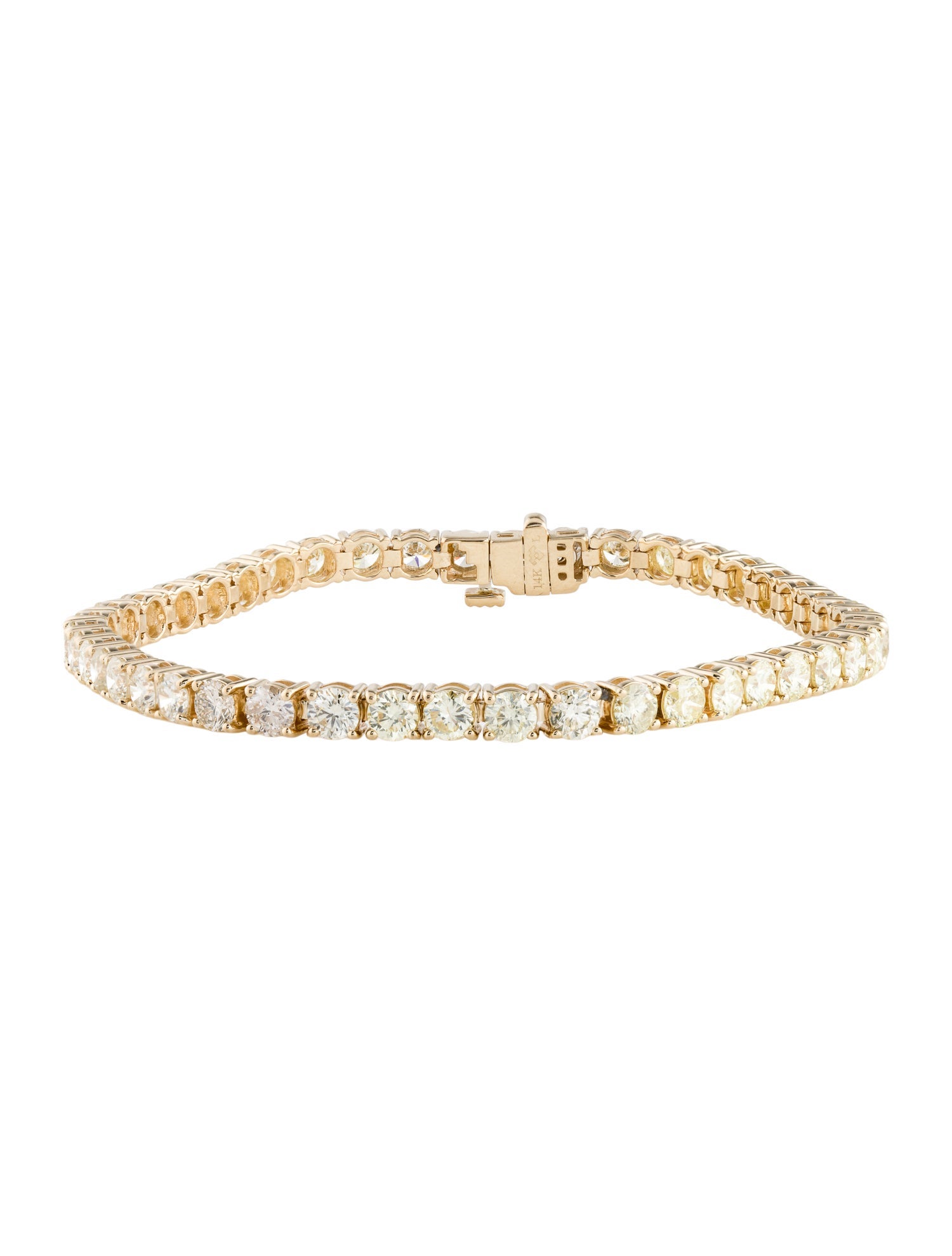 Bracelet 14K 8.00ctw Diamond Tennis Link