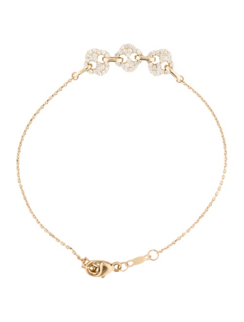 Bracelet 14K Diamond Station Bracelet