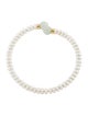 Bracelet 14K Pearl & Jadeite Cuff Bracelet