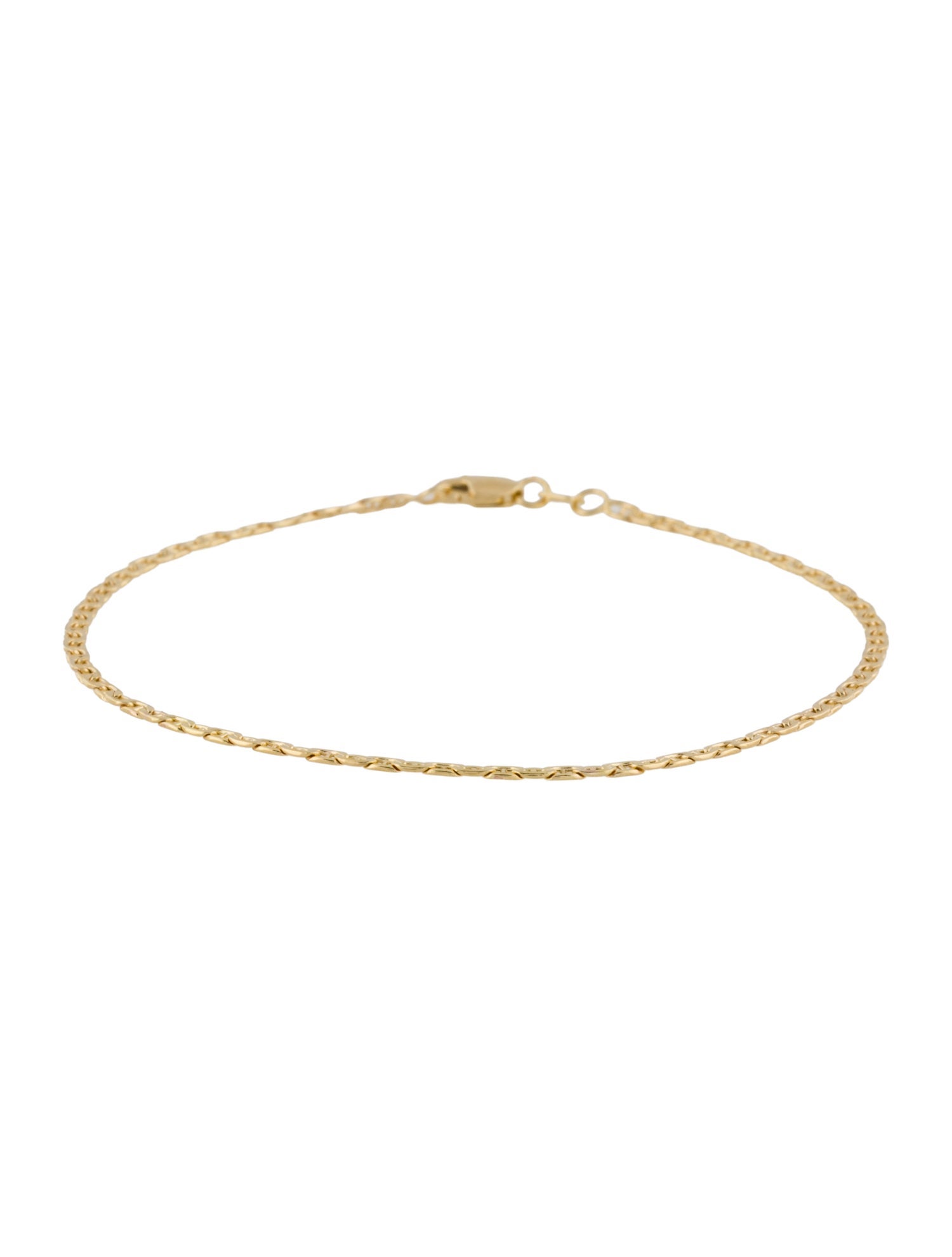 Bracelet 10K Anchor Link