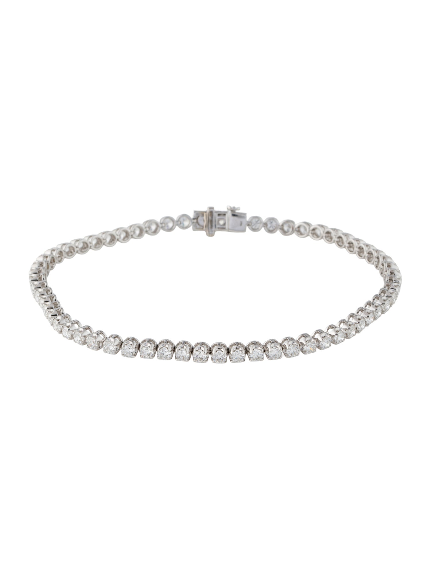 Bracelet 14K 4.27ctw Lab-Grown Diamond Tennis Bracelet