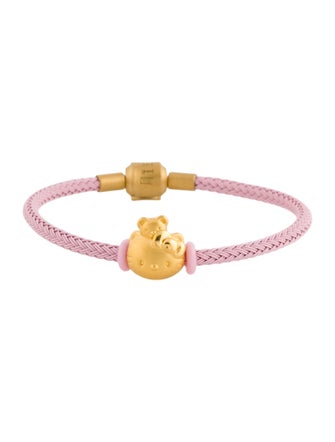Bracelet Chow Sang Sang 24K Hello Kitty Charm Bracelet