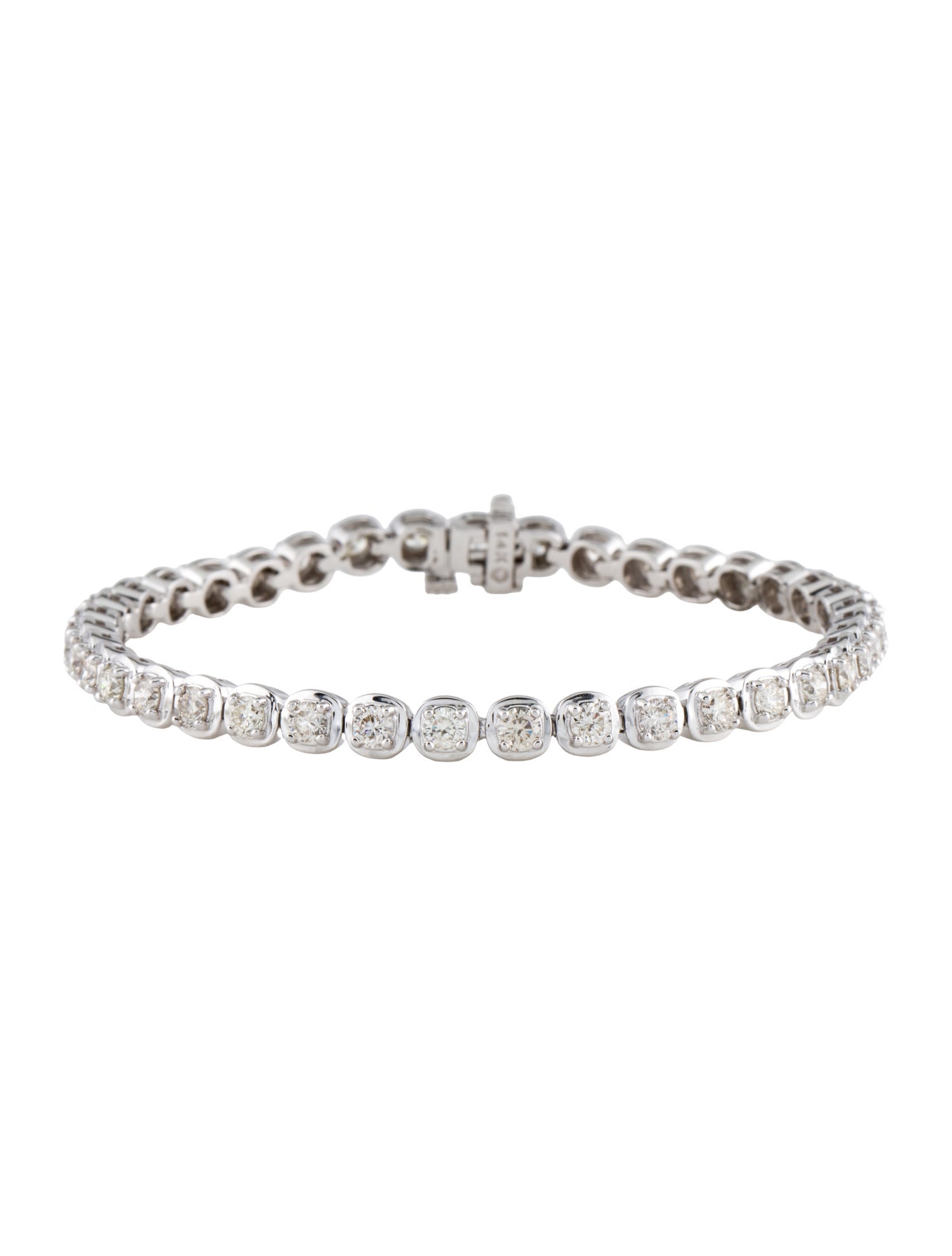 Bracelet 14K 4.00ctw Diamond Tennis