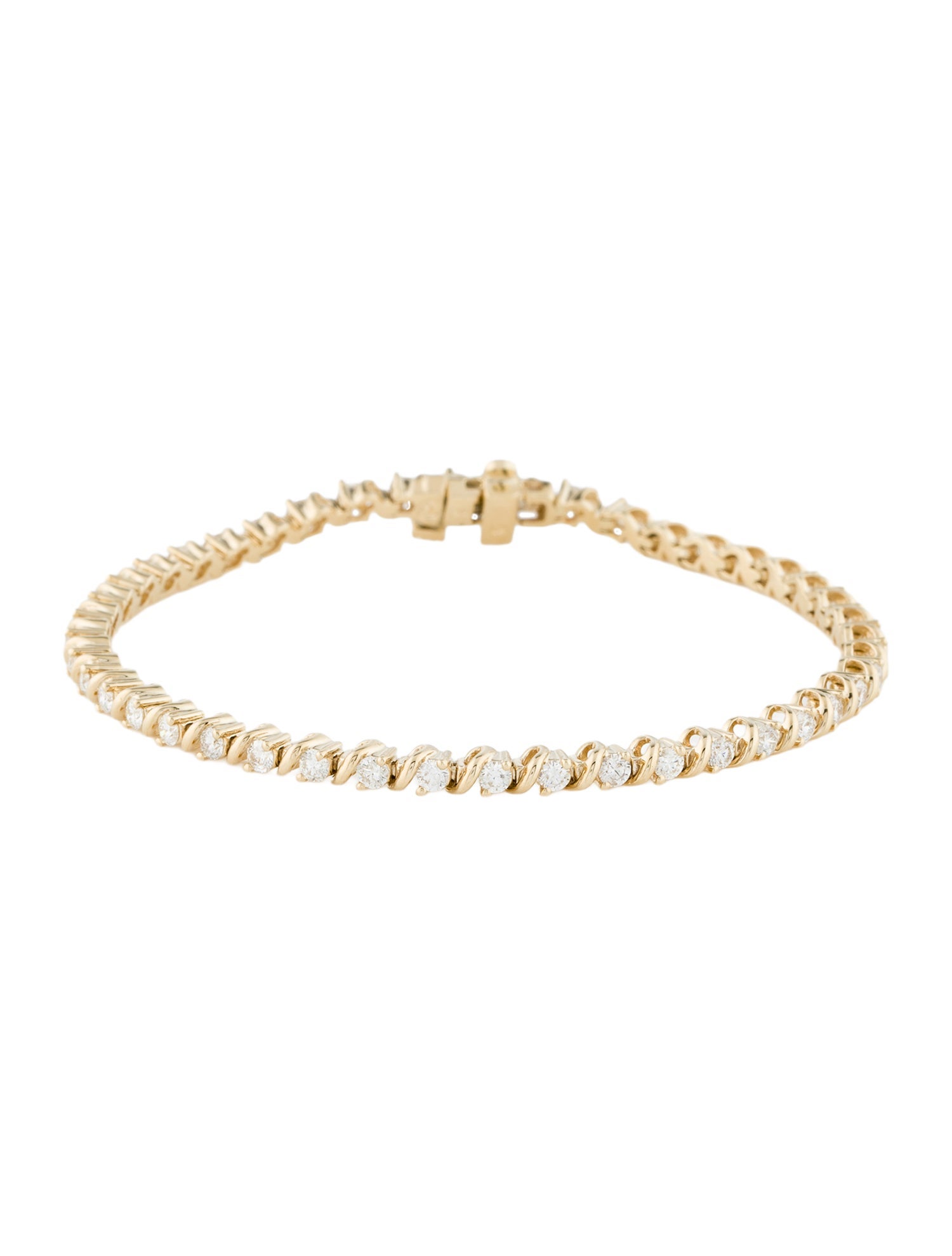 Bracelet 14K 2.00ctw Diamond Link Bracelet