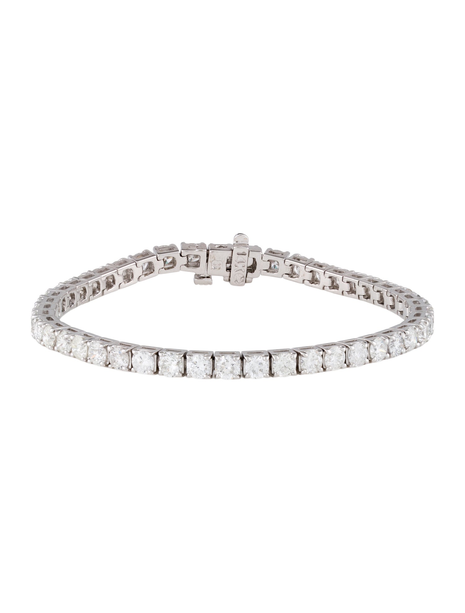Bracelet 14K 6.75ctw Diamond Tennis